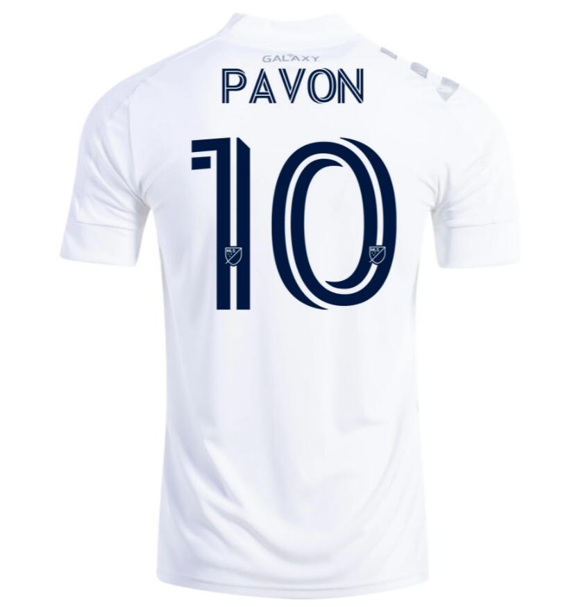 2021/22 La Galaxy Home Kit Soccer Jersey CRISTIAN PAVÓN #10